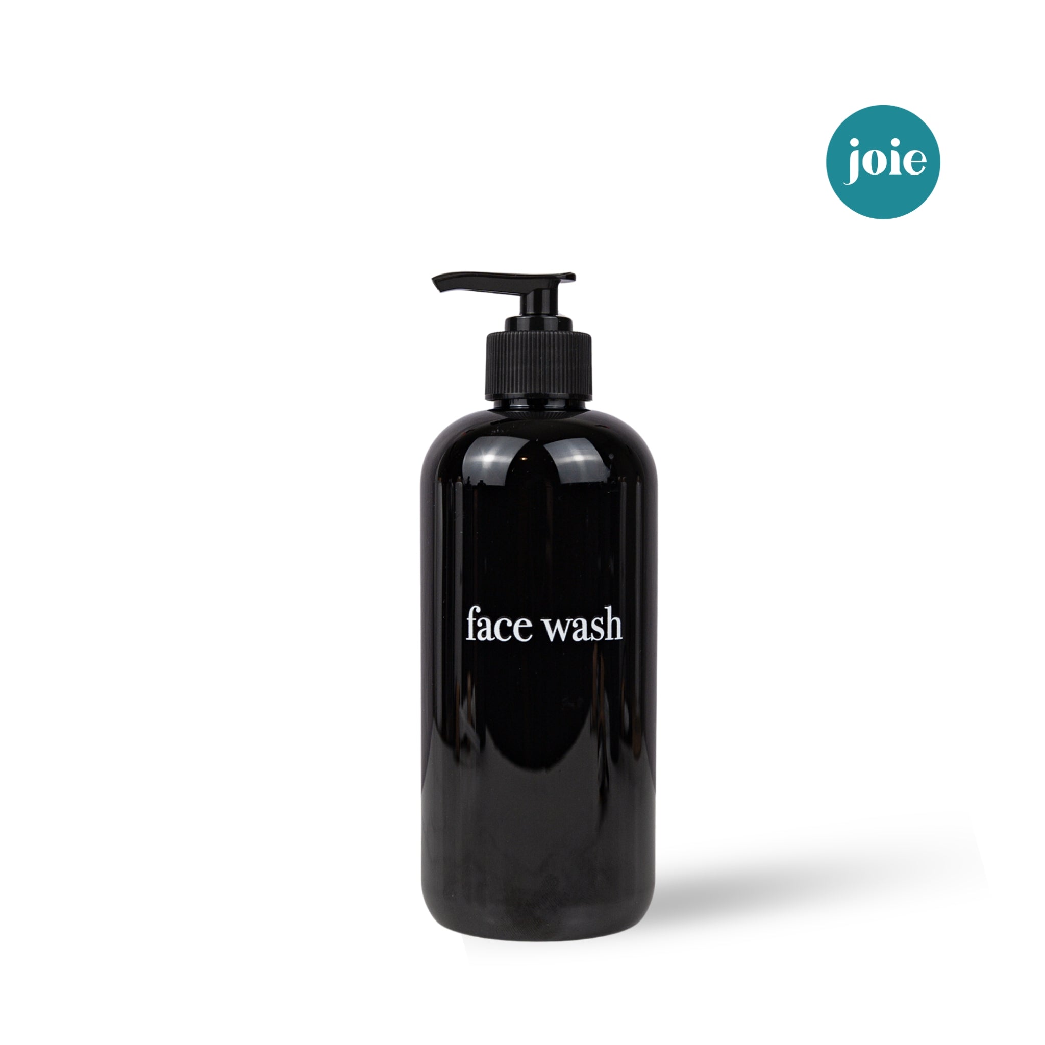 Black Shampoo Dispenser Sets | Shower-Safe, Sturdy Plastic | Stainless Steel, Bamboo or Plastic Pumps