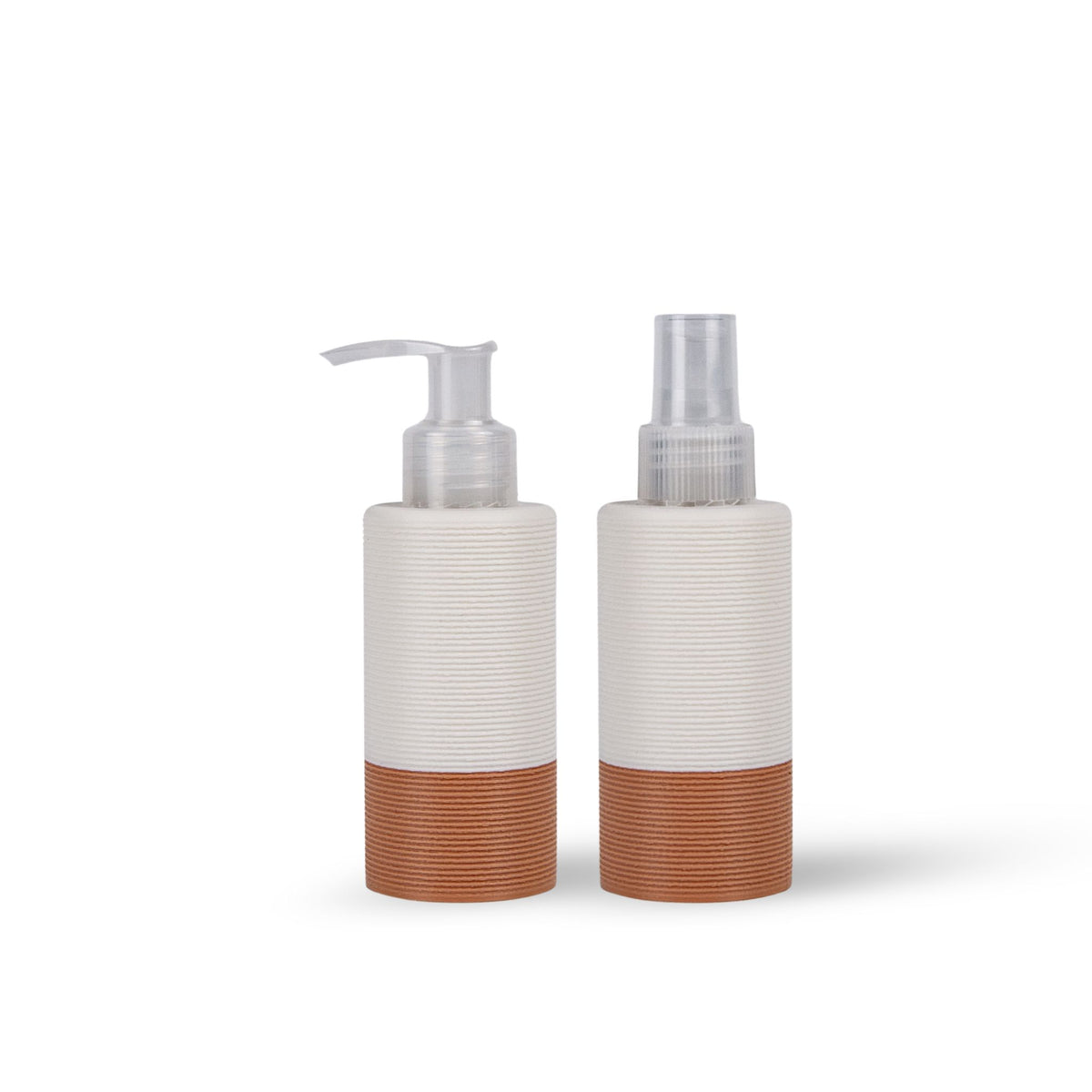Mini Blooms | Travel Size Lotion Bottles - Earthtones - 60 ml (2 oz) Mini Mobile Size
