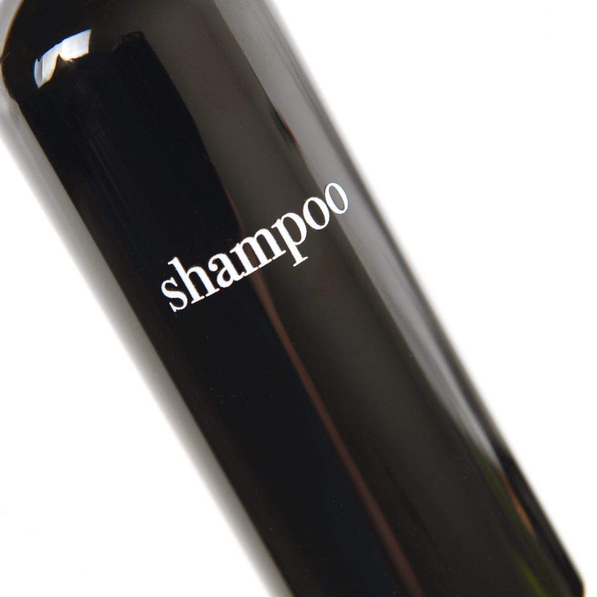 Black Slim Refillable Dispenser - Eco-Friendly, Refillable Bottle Set With Bamboo or Plastic Pumps