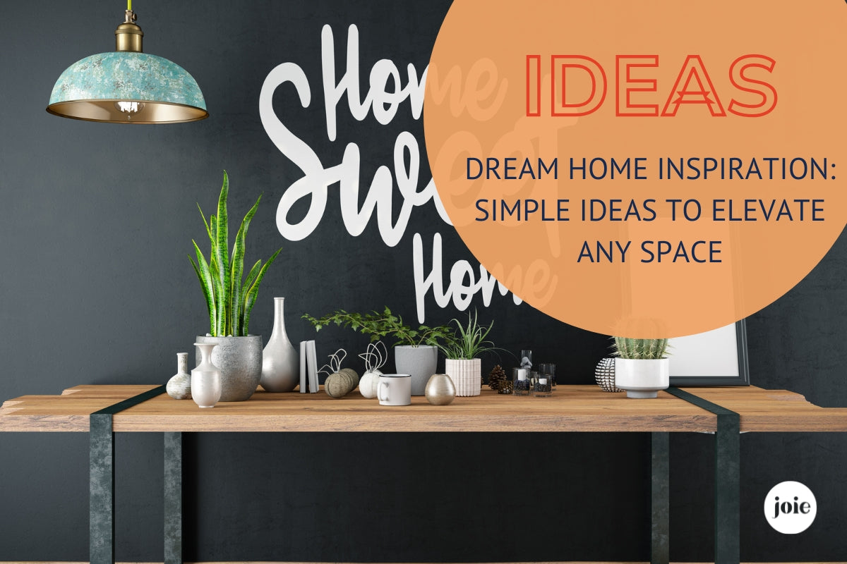 dream home inspiration home sweet home sign above a table on a black wall