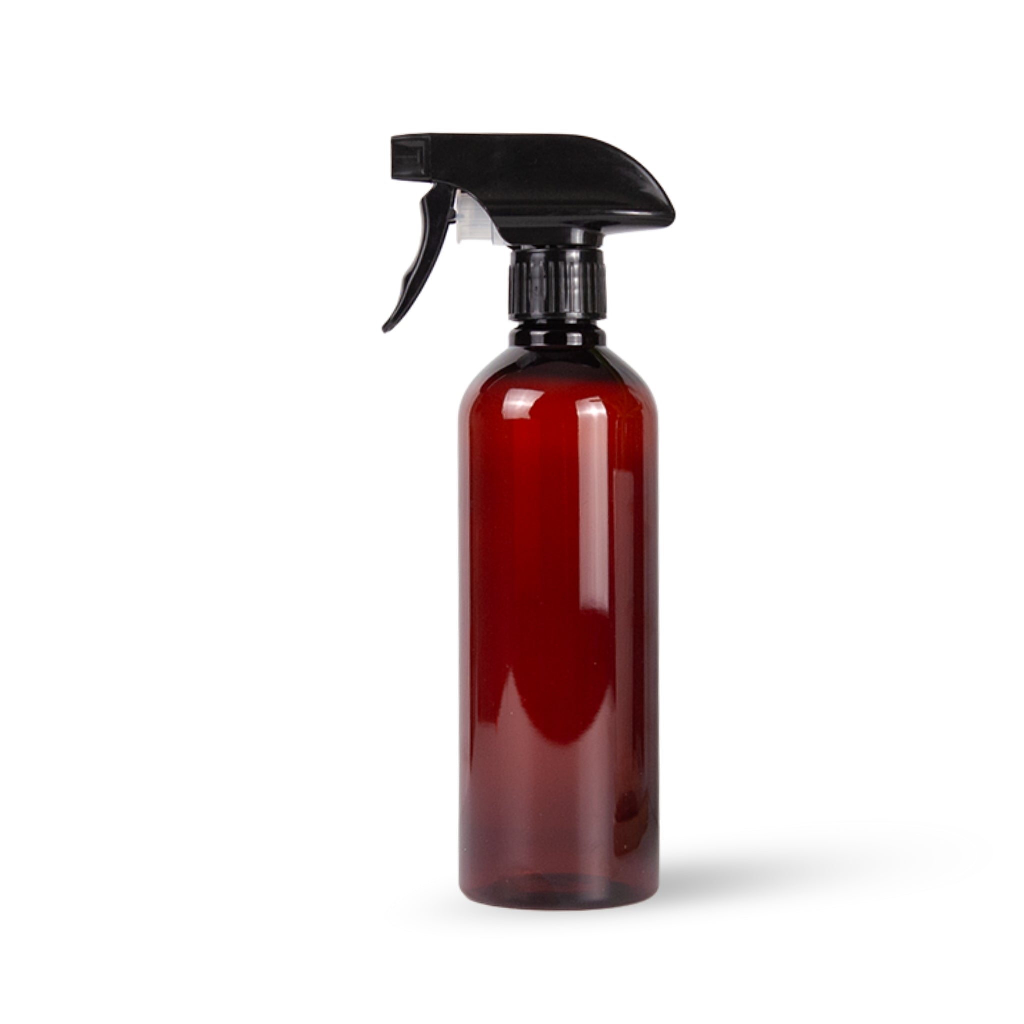 Joie Plastic Spray Bottles - Refillable Spray Bottles - Black and Amber